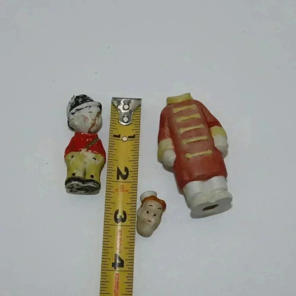 Vintage nodder pieces Gasoline Alley 30s German Bisque - Picture 2 of 2
